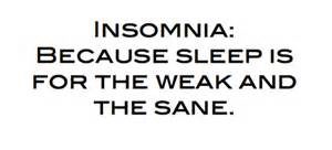 insomnia